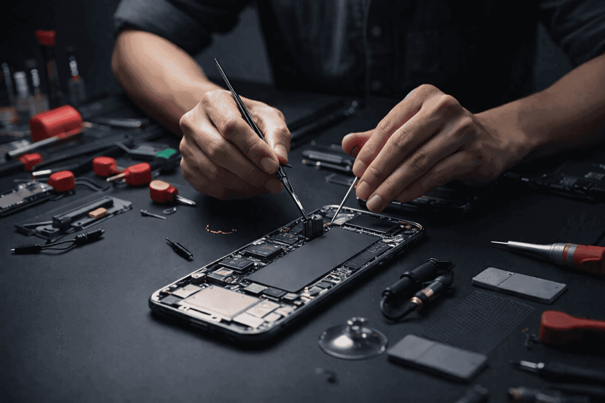 Mobile repairing technician