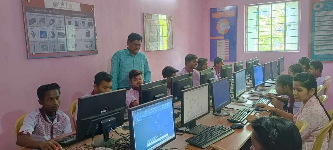 Learners at a training session